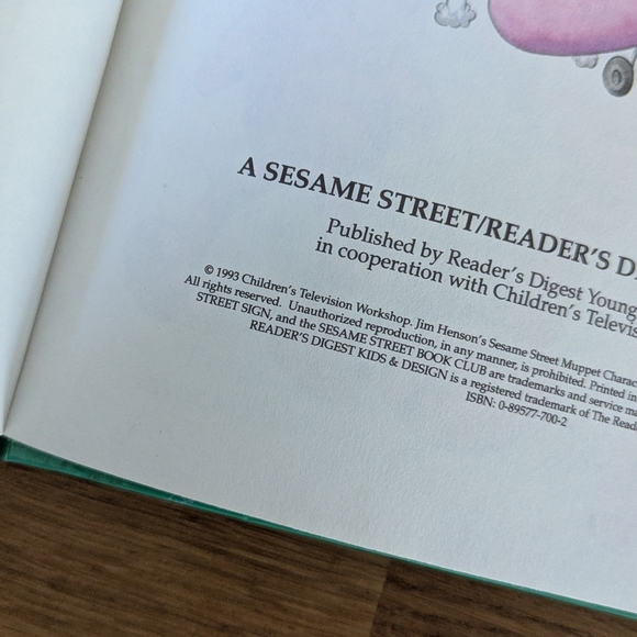 Vintage 1997 Sesame Street Book Club - Elmo's Alphabet Book - Picture 4 of 9